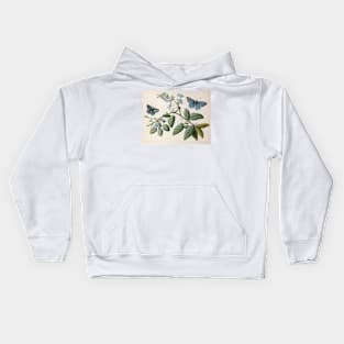 Vintage Butterflies Kids Hoodie